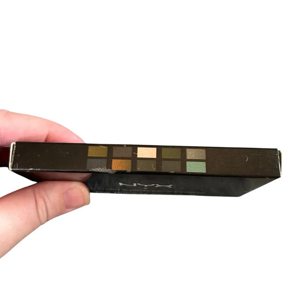 NYX Runway Collection 10 Color Eyeshadow Palette 09 Haute Model Discontinued NWT
